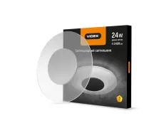 LED світильник VIDEX 24W 4100K акриловий круглий