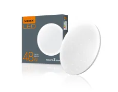 LED світильник VIDEX 48W 4100K настінно-стельовий зоряне небо