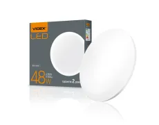 LED світильник VIDEX 48W 4100K настінно-стельовий круглий матовий