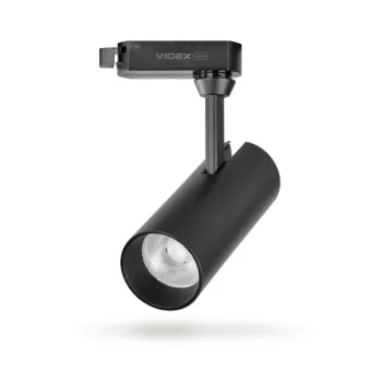 LED світильник трековий VIDEX 10W 4100K чорний