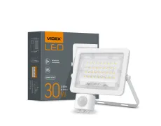 LED прожектор VIDEX F2e 30W 5000K з датчиком руху та освітленості
