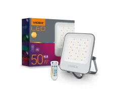 LED прожектор VIDEX 50W RGB 220V