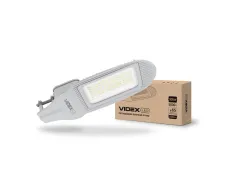 LED вуличний ліхтар VIDEX 100W 5000K сірий