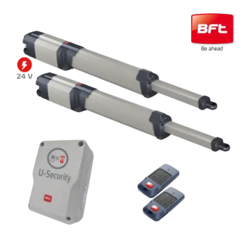 Автоматика для розпашних воріт комплект BFT KUSTOS BT A25 KIT