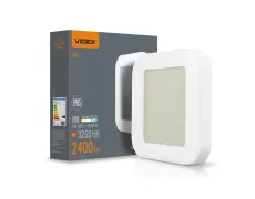 LED світильник ART IP65 квадратний VIDEX 30W 5000K