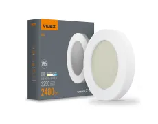 LED світильник ART IP65 круглий VIDEX 30W 5000K