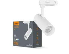 LED світильник трековий VIDEX 10W 4100K білий