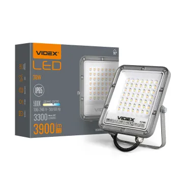 LED прожектор PREMIUM VIDEX F2 30W 5000K LED прожектор PREMIUM VIDEX F2 30W 5000K