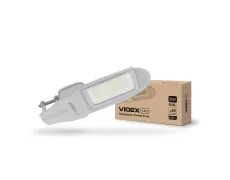 LED вуличний ліхтар VIDEX  50W 5000K Сірий