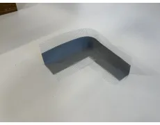 Гідроізоляційна стрічка, внутрішній кут Teknomer PVC 120 мм/70 мм