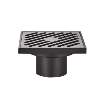 Душовий трап Koer FD10-100x100-180-Black (пряме відведення) (Чорний) (KR3414) Душовий трап Koer FD10-100x100-180-Black (пряме відведення) (Чорний) (KR3414)