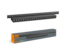 LED світильник трековий VIDEX TR06 30W 4100K 220V чорний