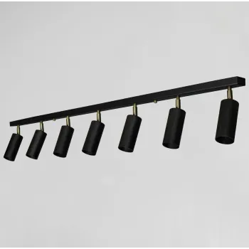 Люстра в стилі лофт MSK Electric Tube спот із поворотним механізмом NL 1105-7