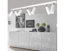 Люстра в стилі лофт MSK Electric Tube спот із поворотним механізмом NL 1105-7W