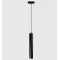 Світильник підвісний MSK Electric Tube NL 3522 GL чорний глянець