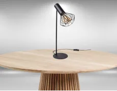 Настільна лампа лофт MSK Electric Diadem NL 22153 BK+BN