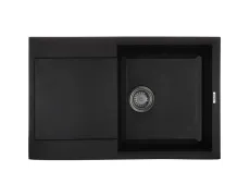 Мийка кухонна Zerix ZS-7950S-03 Чорна (ZX4580)