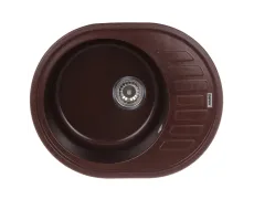 Мийка кухонна Zerix ZS-6250R-12 Коричнева (ZX4552)