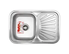 Мийка кухонна Zerix Z7549-08-180D (decor) (ZX1607)