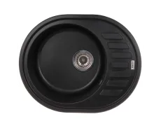Мийка кухонна Zerix ZS-6250R-03 Чорна (ZX4548)