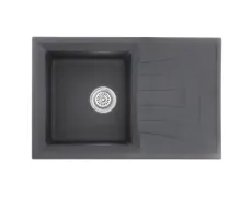 Мийка кухонна Haiba HB8104-G228 Gray 780x500x200 (HB0988)