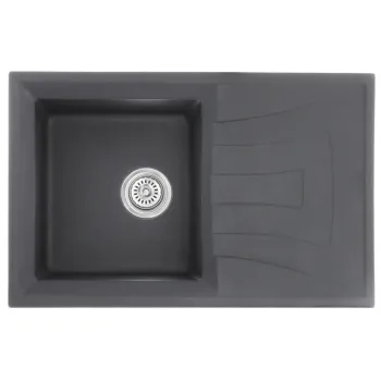 Мийка кухонна Haiba HB8104-G228 Gray 780x500x200 (HB0988) Мийка кухонна Haiba HB8104-G228 Gray 780x500x200 (HB0988)