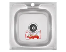 Мийка кухонна Zerix Z5050-08-180E (Satin) (ZS0582)