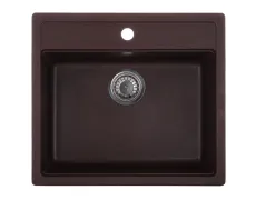 Мийка кухонна Zerix ZS-5751S-12 Коричнева (ZX4600)