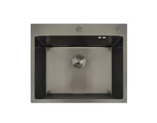 Мийка Mixxus MH6050 Nano-Black з нерж. сталі (колір графіт) (MX1933)