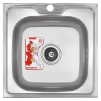 Мийка кухонна Zerix Z5050-08-180MD (micro decor) (ZS0583) Мийка кухонна Zerix Z5050-08-180MD (micro decor) (ZS0583)