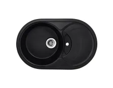 Мийка кухонна Haiba HB8310-G226 Black 780x500x220 (HB0975)