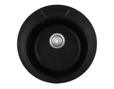 Мийка кухонна Haiba HB8301-G226 Black 490x180 (HB0971)