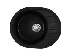 Мийка кухонна Haiba HB8311-G226 Black 570x450x180 (HB0979)