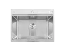 Мийка Mixxus MH7050-SK NANO-SILVER (3.0/0.8) з н.ст., зі сходинкою для суш.,з підст.під ножі(нерж.)