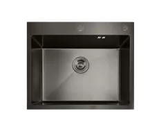 Мийка Mixxus MH5843 Nano-Black з нерж. сталі (колір графіт) (MX1931)