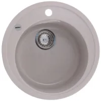 Мийка кухонна Zerix ZS-510R-06 Бежева (ZX4533)