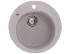 Мийка кухонна Zerix ZS-510R-06 Бежева (ZX4533)