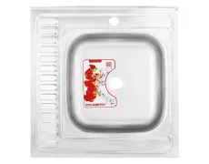 Мийка кухонна Zerix Z6060R-06-160E (Satin) (ZM0577)