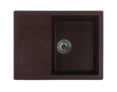 Мийка кухонна Zerix ZS-6550S-12 Коричнева (ZX4544)