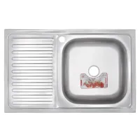 Мийка кухонна Zerix Z8050R-08-180MD (micro decor) (ZS0601)
