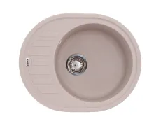 Мийка кухонна Zerix ZS-6250R-06 Бежева (ZX4549)