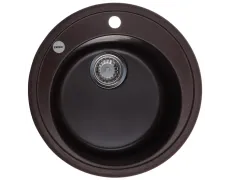Мийка кухонна Zerix ZS-510R-12 Коричнева (ZX4536)