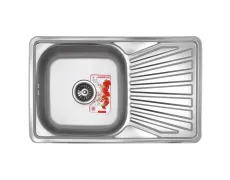 Мийка кухонна ZERIX Z7848-08-180E (satin) (ZX1604)