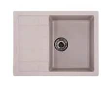 Мийка кухонна Zerix ZS-6550S-06 Бежева (ZX4541)