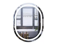 Дзеркало Mixxus Premium ELLIPSE MV05-90x70-REVERSE (LED Touch, Anti-fog, димер (3-6,5kK)) (MP6644)
