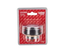 Донний клапан для ванної Koer PW-05-01 1 1/2'' (кнопка) (Колір хром) (KR3406)