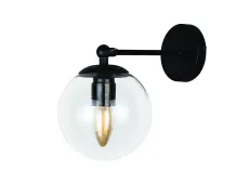 Бра 756WPR150F-1 BK+CL