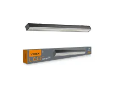 LED світильник лінійний VIDEX BN03 30W 0.6М 5000K 220V Black