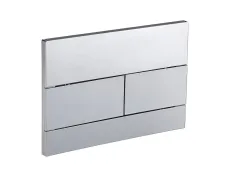 Панель змиву Koer KT-0603-01 240x160x10mm пластикова, кнопка лінійна (KR5319)