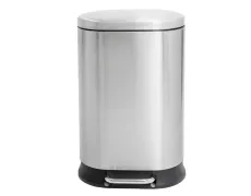 Відро для сміття з плавним закриттям овальне Mixxus Premium Strong-TC0120 SS Color 20л колір наржав